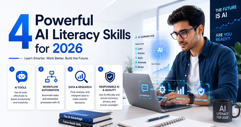 4 Powerful AI Literacy Skills for 2026