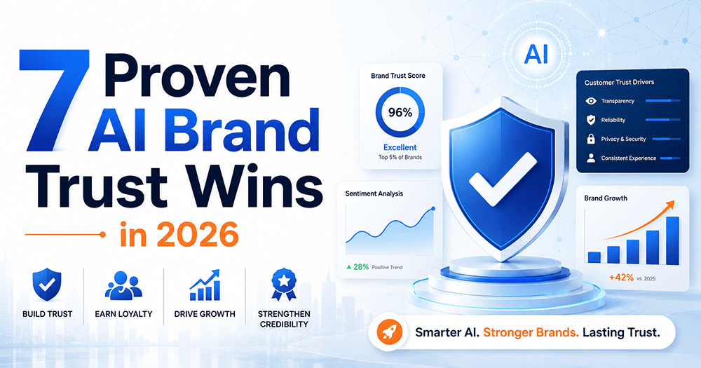 7 Proven AI Brand Trust Wins in 2026