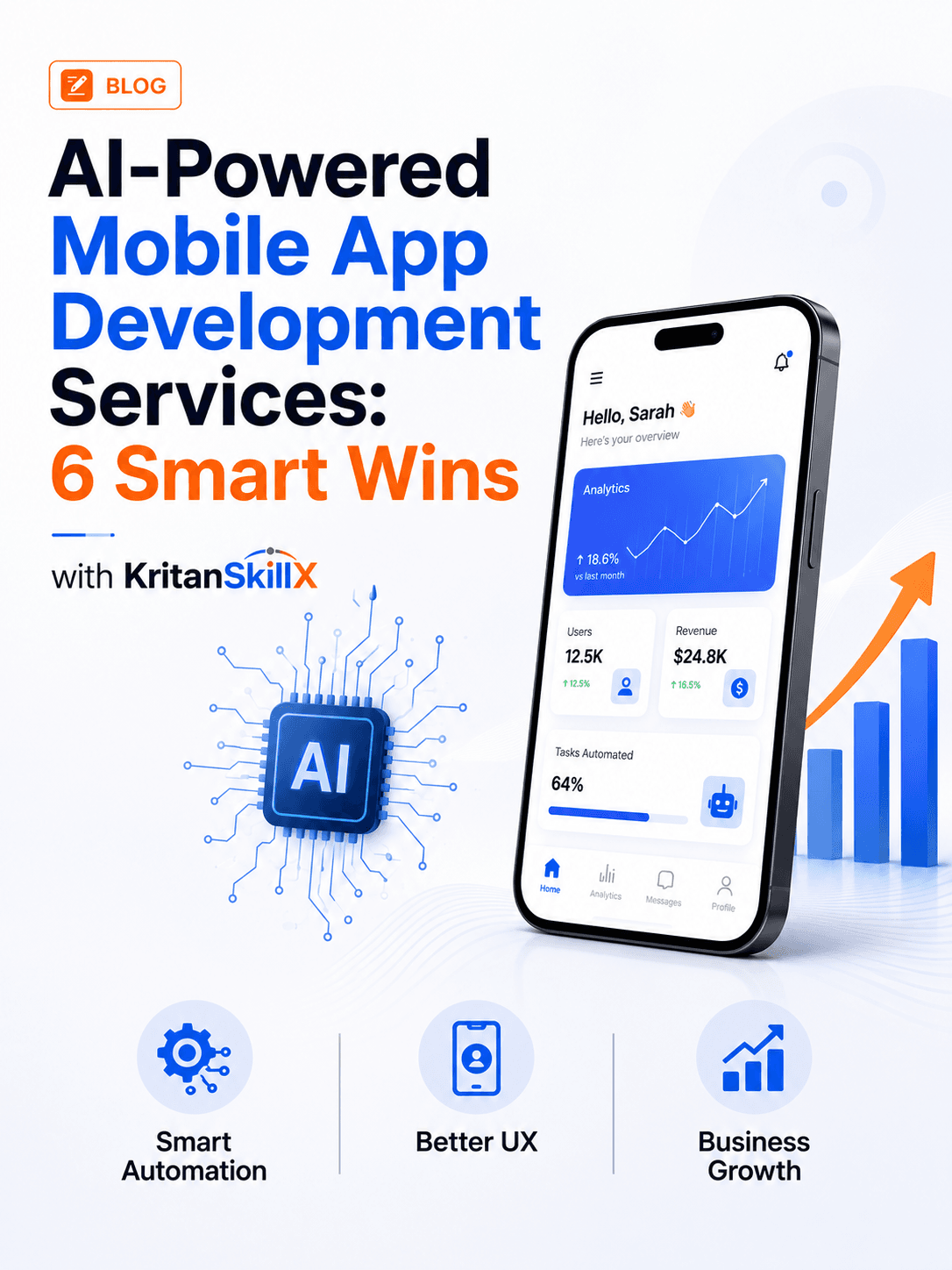 AI-Powered Mobile App Development Services by KritanSkillX