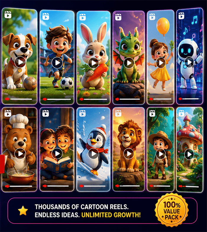 Cartoon Reels Bundle product