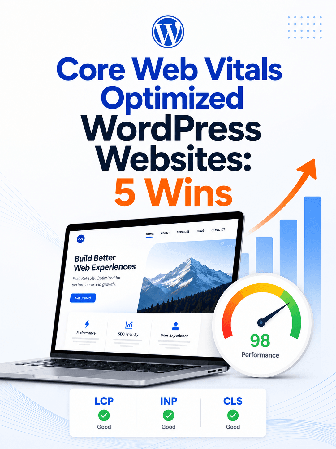 Core Web Vitals Optimized WordPress Websites by KritanSkillX