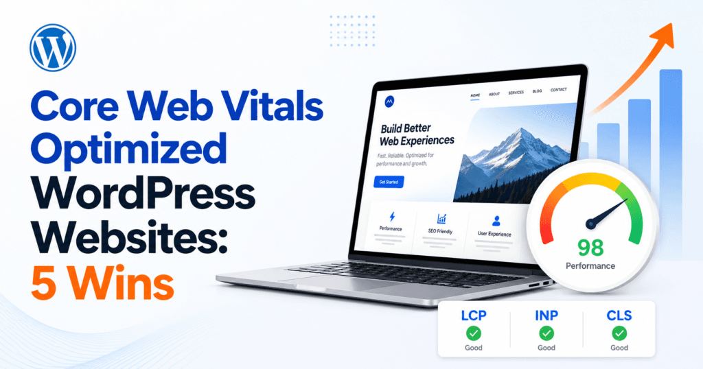 Core Web Vitals Optimized WordPress Websites