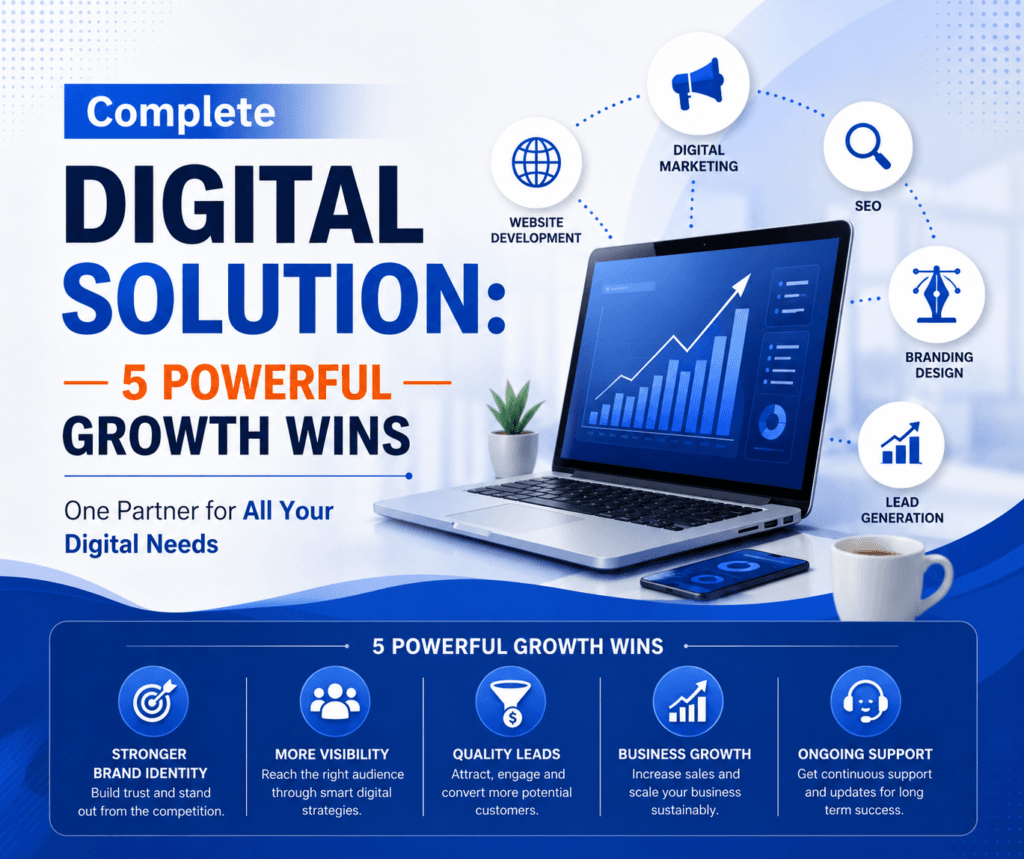 Complete Digital Solution by KritanSkillX for all your digital needs
