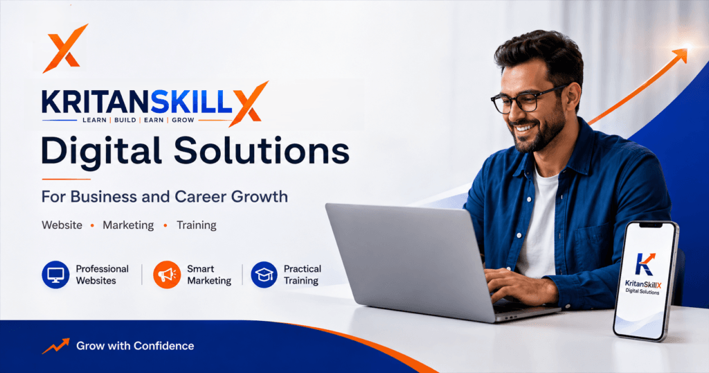 KritanSkillX Digital Solutions for business and career growth